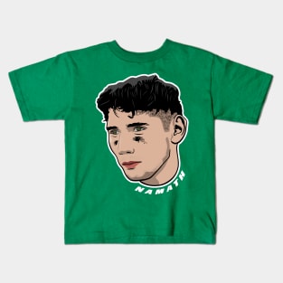 Young namath Kids T-Shirt